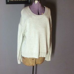 Everlane grey sweater, size large